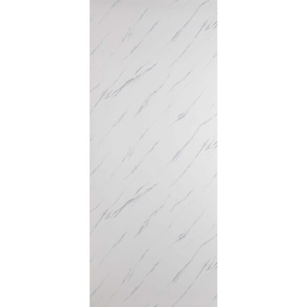 Trepanel Aqua Matt Carrara Marble Effect PVC Shower Wall Panel - Image 5