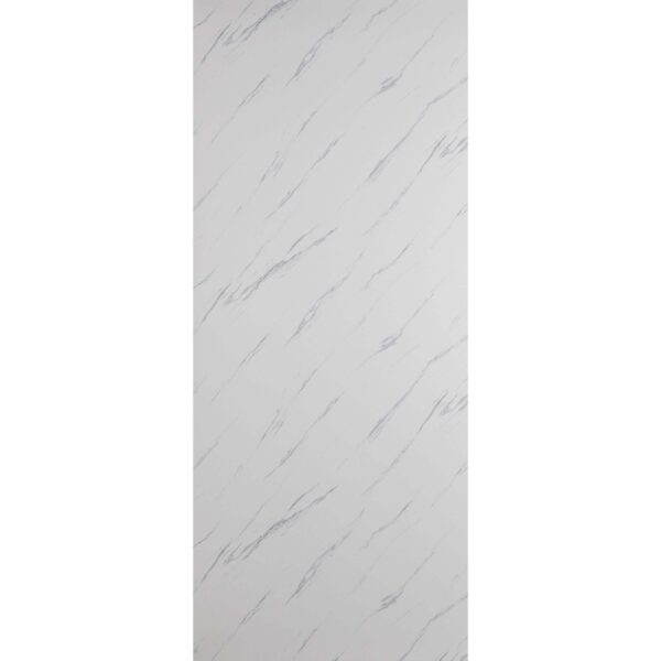 Trepanel Aqua Matt Carrara Marble Effect PVC Shower Wall Panel - Image 2