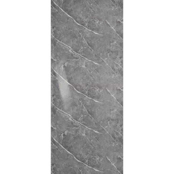 Trepanel Aqua Gloss Grey Marble Effect PVC Shower Wall Panel - Image 5