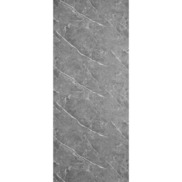 Trepanel Aqua Matt Grey Marble Effect PVC Shower Wall Panel - Image 5