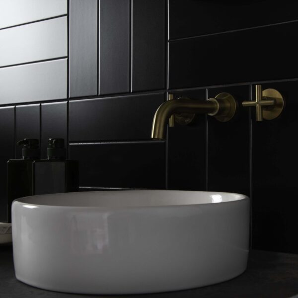 Rhian Matt Black Brick Tiles - Image 9