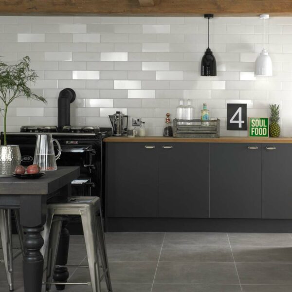 Rhian Blanco Gloss White Brick Tiles - Image 16