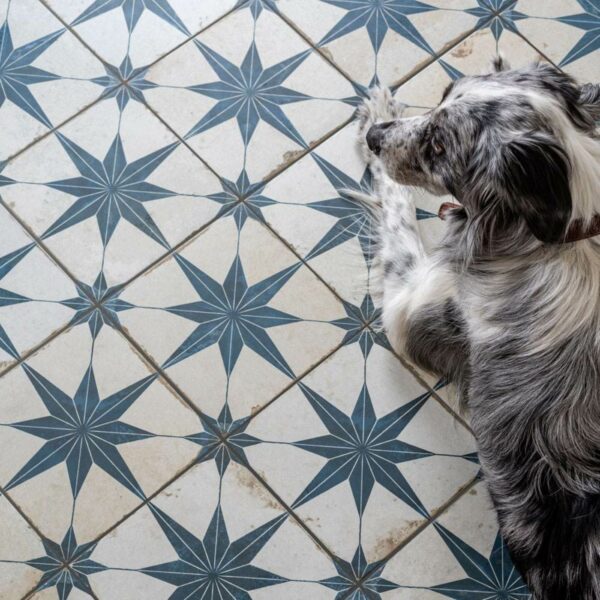 Scintilla Sapphire Star Pattern Tiles - Image 3