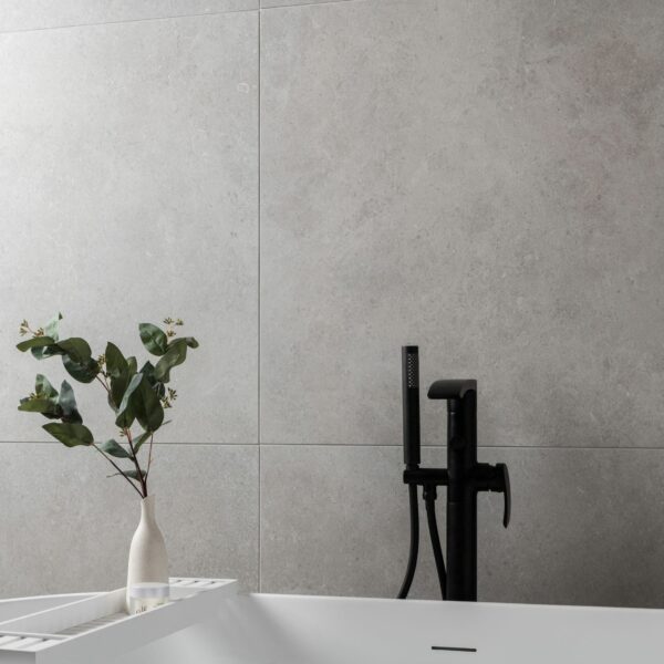 Gravity Grey Matt Stone Effect 800x800 Floor Tiles - Image 5