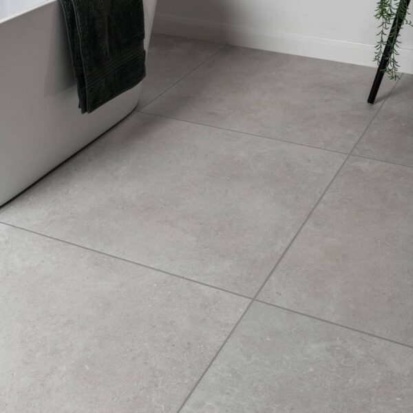 Gravity Grey Matt Stone Effect 800x800 Floor Tiles - Image 8