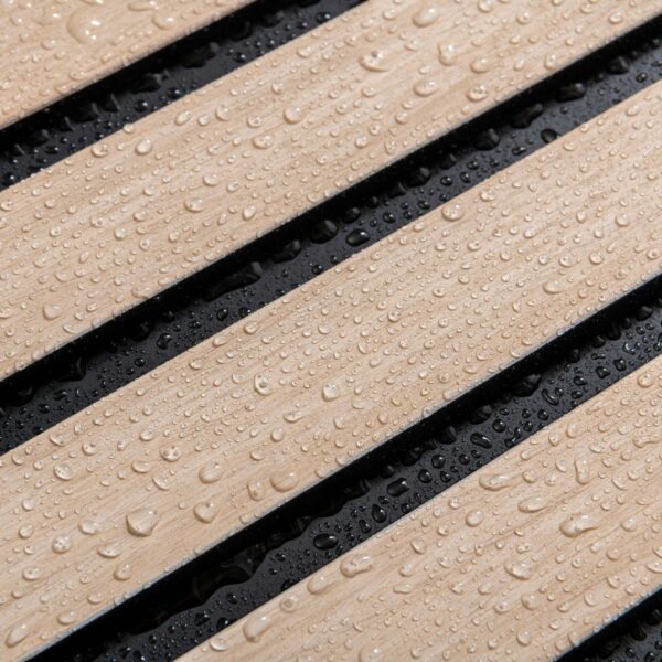 Trepanel Aqua Waterproof Oak Wood Effect Slat Panels 3 Pack (Covers 1.39SQM) - Image 3