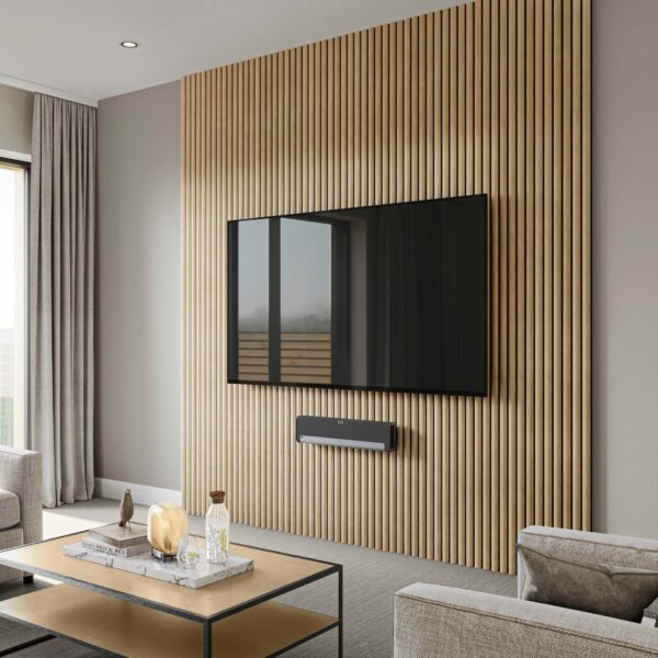 Trepanel Design Oak Curve Acoustic Wood Wall Panels