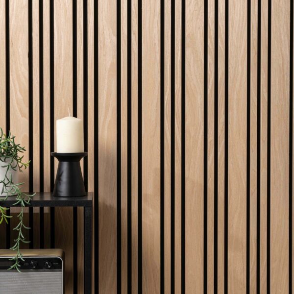 Trepanel Design Oak Multi-Width Acoustic Wood Wall Panels - Image 5