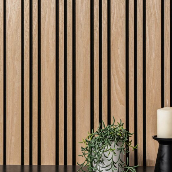 Trepanel Design Oak Multi-Width Acoustic Wood Wall Panels - Image 8