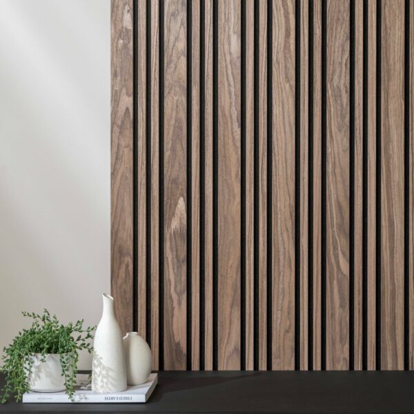 Trepanel Design Autumn Brown Multi-Width Acoustic Wood Wall Panels - Image 5