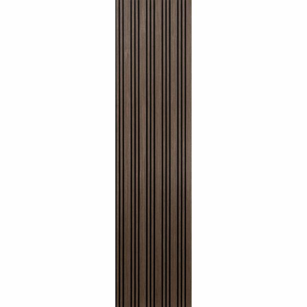 Trepanel Design Walnut Brown Multi-Width Acoustic Wood Wall Panels - Image 2