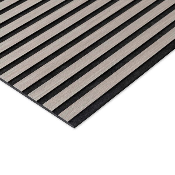 Trepanel Lite Flexible Ash Grey Acoustic Wood Wall Panels - Image 3