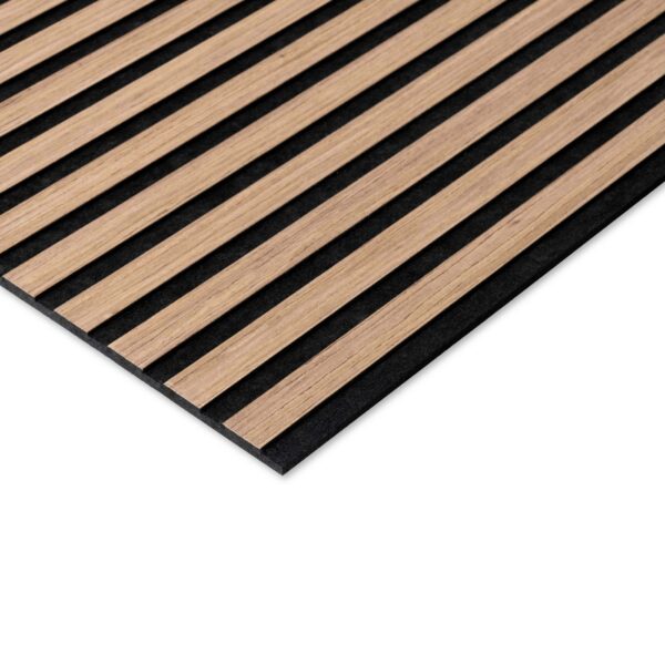 Trepanel Lite Flexible Smoked Oak Acoustic Wood Wall Panels - Image 3