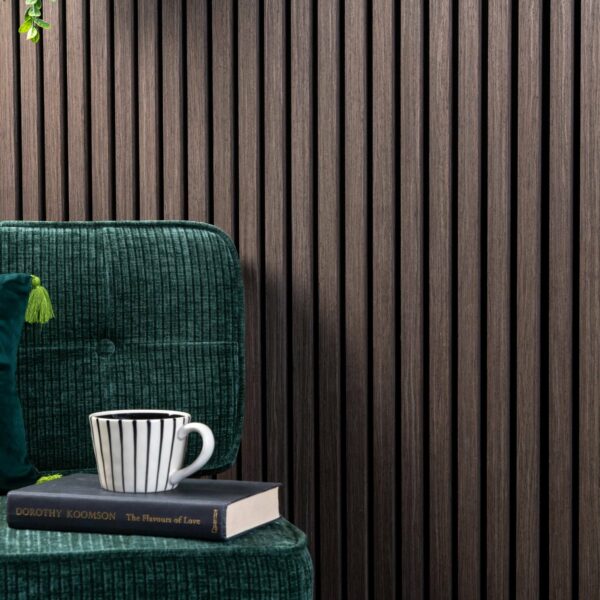 Trepanel Walnut Brown Acoustic Half Wood Wall Panels - Image 10