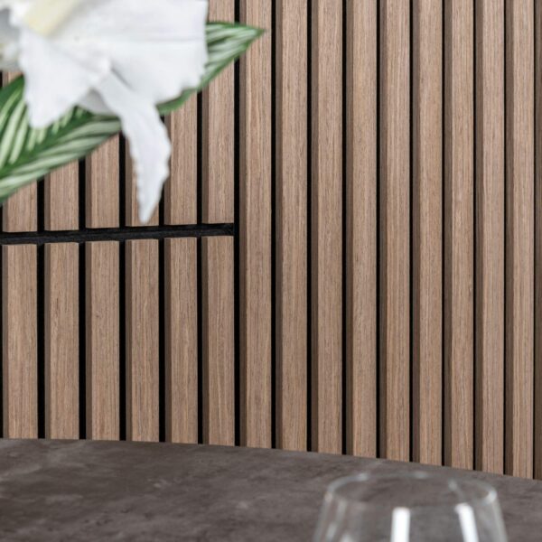 Trepanel Smoked Oak Square Acoustic Wood Wall Panels - Image 8