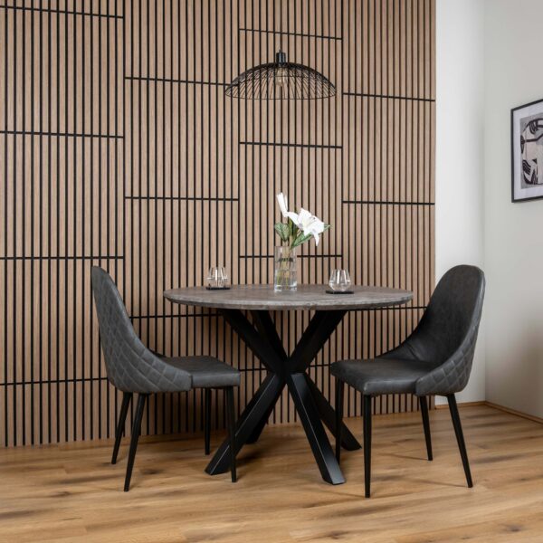 Trepanel Smoked Oak Square Acoustic Wood Wall Panels - Image 6