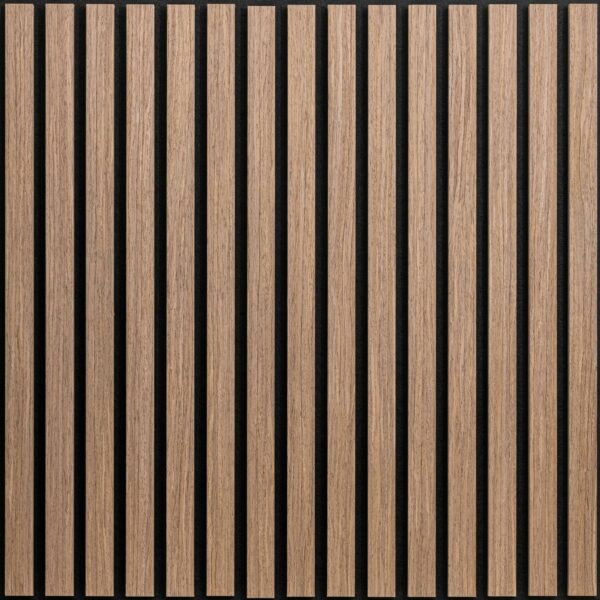 Trepanel Smoked Oak Square Acoustic Wood Wall Panels - Image 2