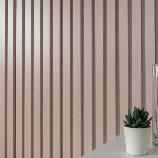 Trepanel Design Pastel Pink on White Felt Acoustic Wall Panels - Image 9