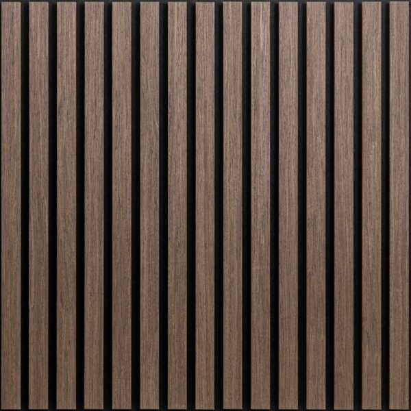 Trepanel Walnut Brown Square Acoustic Wood Wall Panels - Image 2