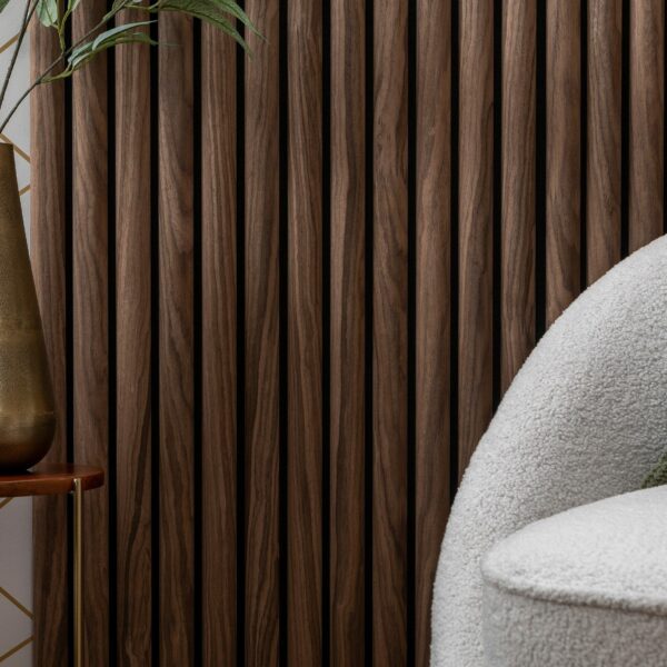 Trepanel Design Autumn Brown Curve Acoustic Wood Wall Panels - Image 9