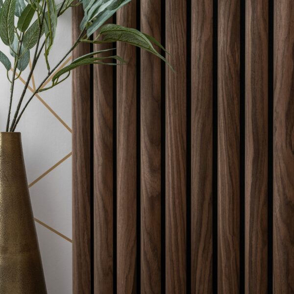 Trepanel Design Autumn Brown Curve Acoustic Wood Wall Panels - Image 4