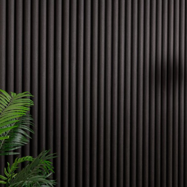 Trepanel Design Noir Black Curve Acoustic Wood Wall Panels - Image 10