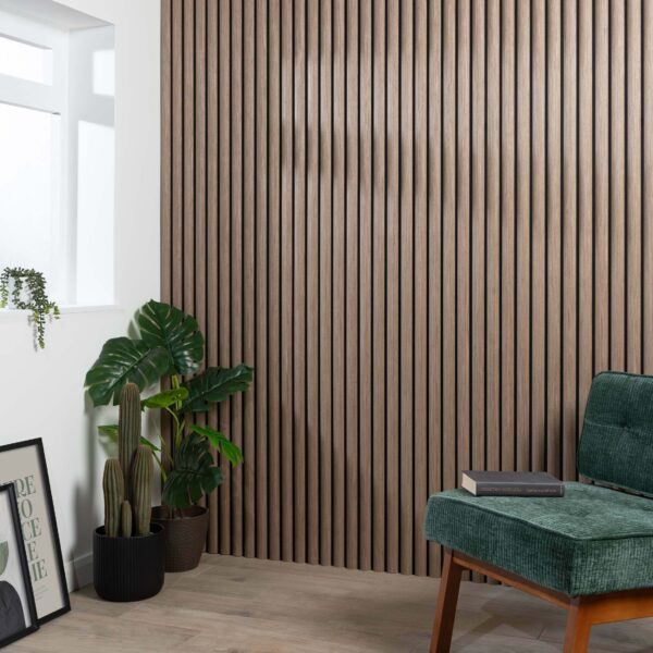 Trepanel Design Smoked Oak Curve Acoustic Wood Wall Panels - Image 6