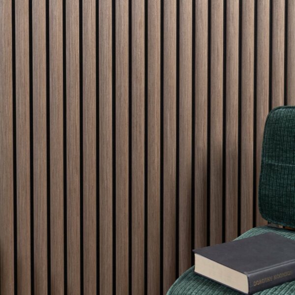 Trepanel Design Smoked Oak Curve Acoustic Wood Wall Panels - Image 4