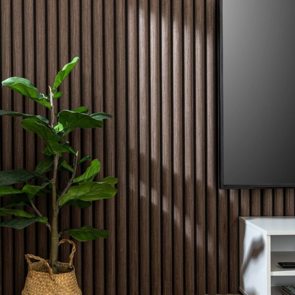 Trepanel Design Walnut Brown Curve Acoustic Wood Wall Panels - Image 7