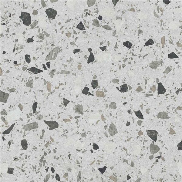 Flecks Matt Grey Terrazzo Effect Wall and Floor Tiles - Image 15