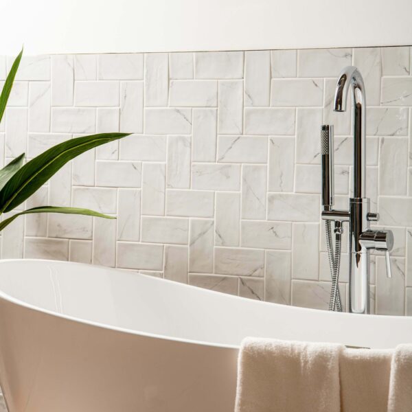 Vena Biana Mini Bumpy Gloss Marble Effect Metro Tiles