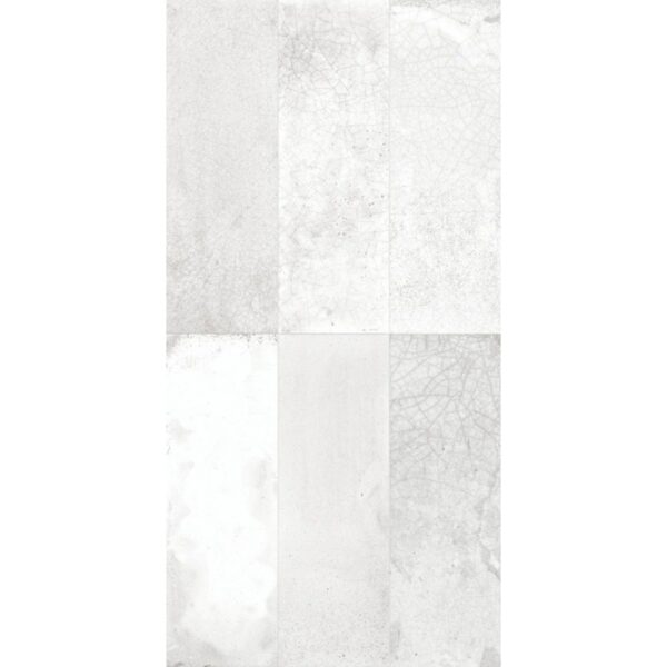 Raku Matt White Patterned Tiles - Image 10