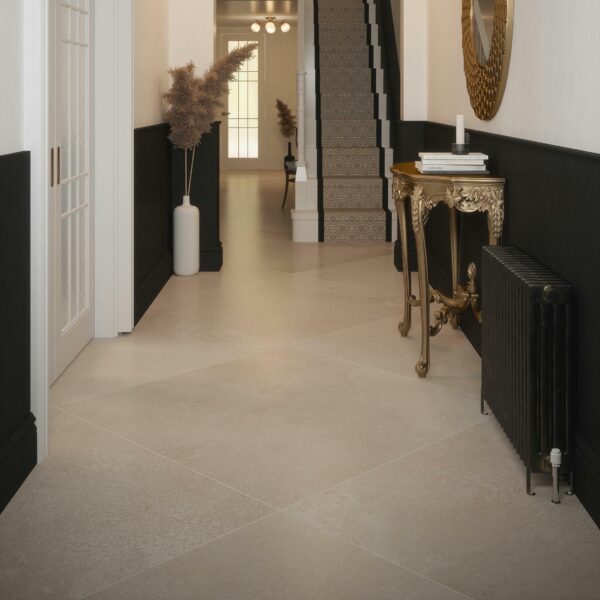 Yuri? Sand Beige 90% Recycled Stone Effect XL Floor Tiles