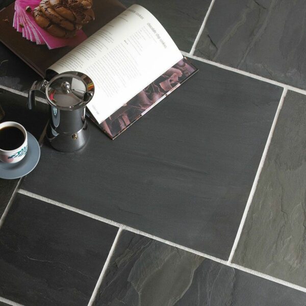 Country Farmhouse Black Slate Tiles