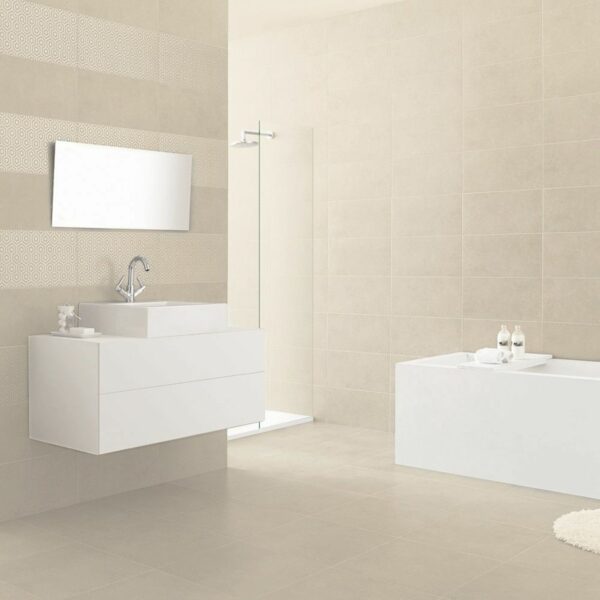 EggShell Cream Matt Stone Effect Wall Tiles - Image 5