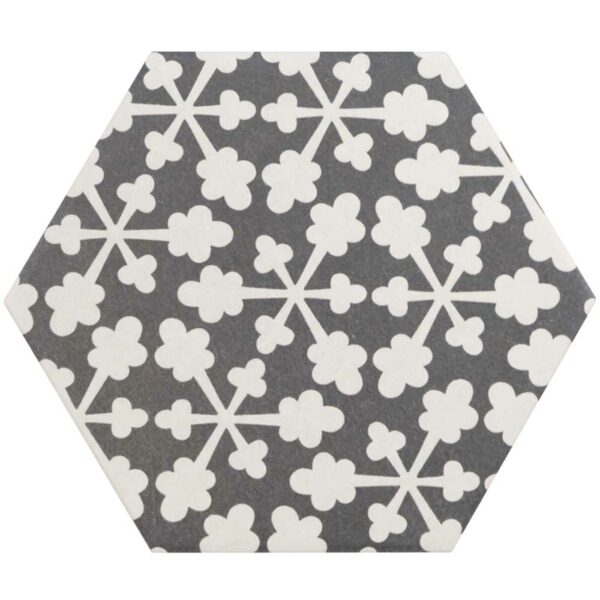 Myth Decor Hexagon Grey and White Matt Wall and Floor Tiles - Image 7