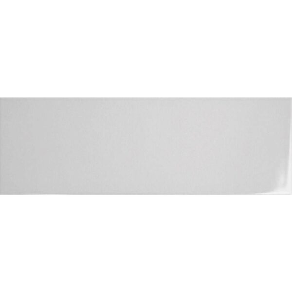 Linear Light Grey Gloss Brick Tiles - Image 2