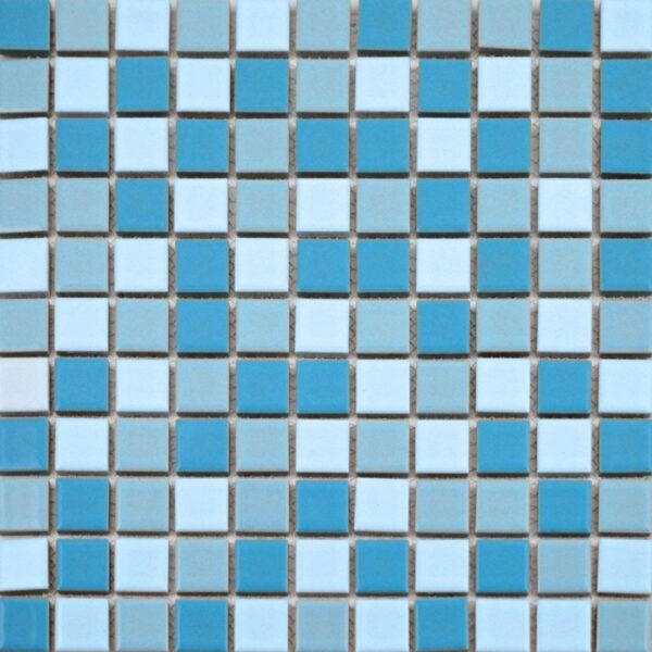 Pixel Pool Blue Blend Mosaic Tiles 25x25 - Image 2